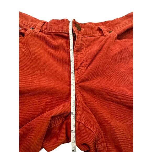 J.Crew Corduroy Pants Orange Casual Everyday Comfort Stretch Size - Picture 6 of 8